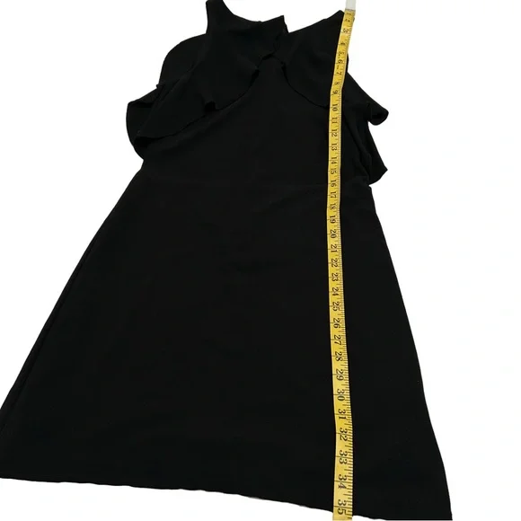 Jessica Simpson Black Sleeveless Cocktail dress Midi Size 6 - Picture 10 of 10